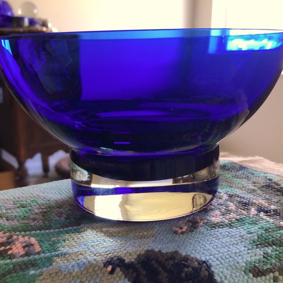 Uber beautiful Cobalt bowl - Picture 3 of 6